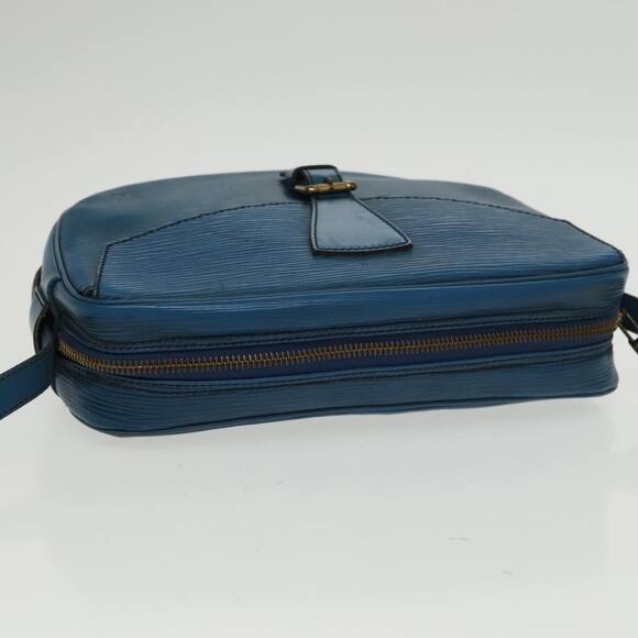 LOUIS VUITTON Epi June Feuille Shoulder Bag Blue M52155 - Picture 6 of 16